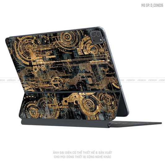 Dán Skin Magic Keyboard Hình Công Nghệ | D_CONE06