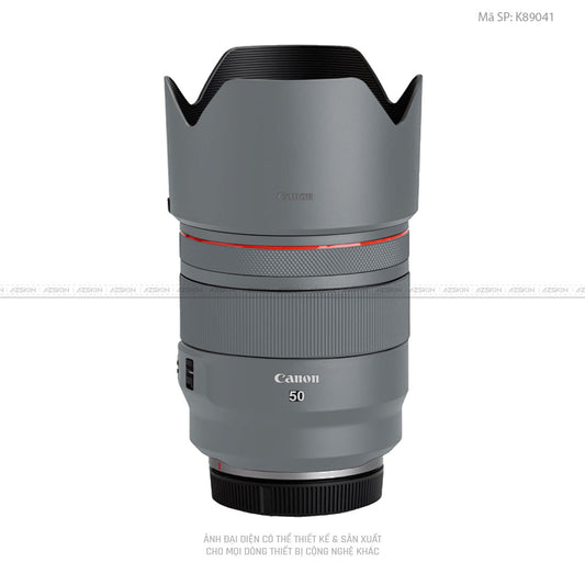 Dán Skin Ống Kính Canon Màu Xám Xi | K89041