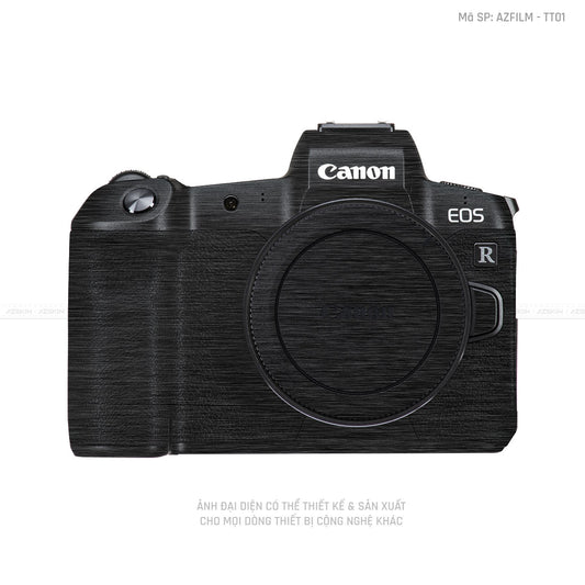 Dán Skin Máy Ảnh Canon Vân Xước Titan Đen | AZFILM - TT01