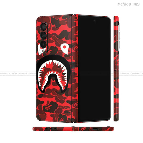 Dán Skin Galaxy Z Fold3 Hình Bape | D_TH23