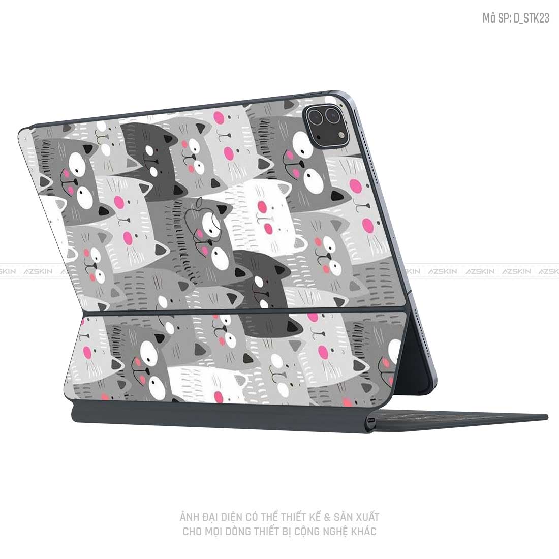Dán Skin Magic Keyboard Hình Sticker | D_STK23
