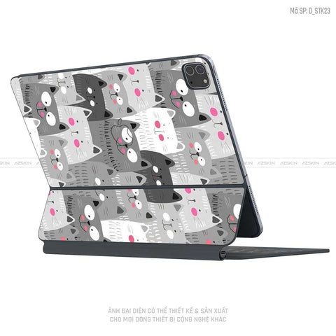 Dán Skin Magic Keyboard Hình Sticker | D_STK23