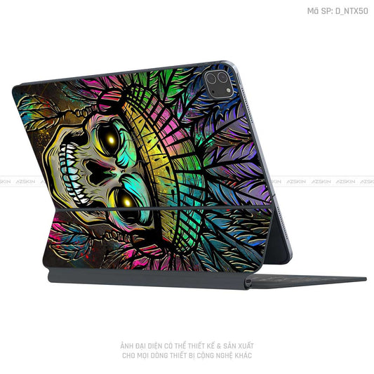 Dán Skin Magic Keyboard Hình Tattoo | D_NTX50