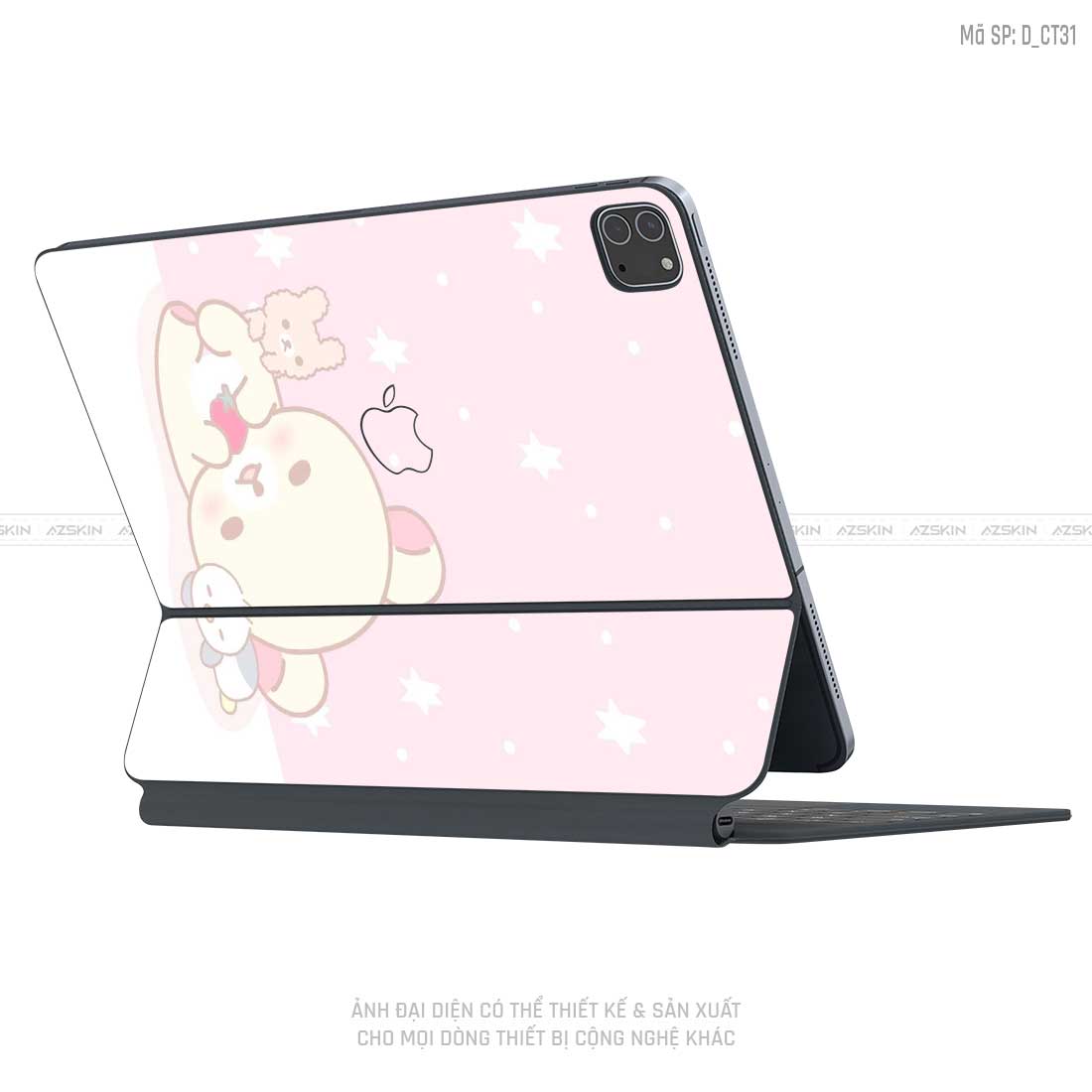 Dán Skin Magic Keyboard Hình Dễ Thương | D_CT31