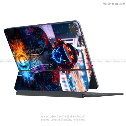 Dán Skin Magic Keyboard Hình Neon | D_NEON19