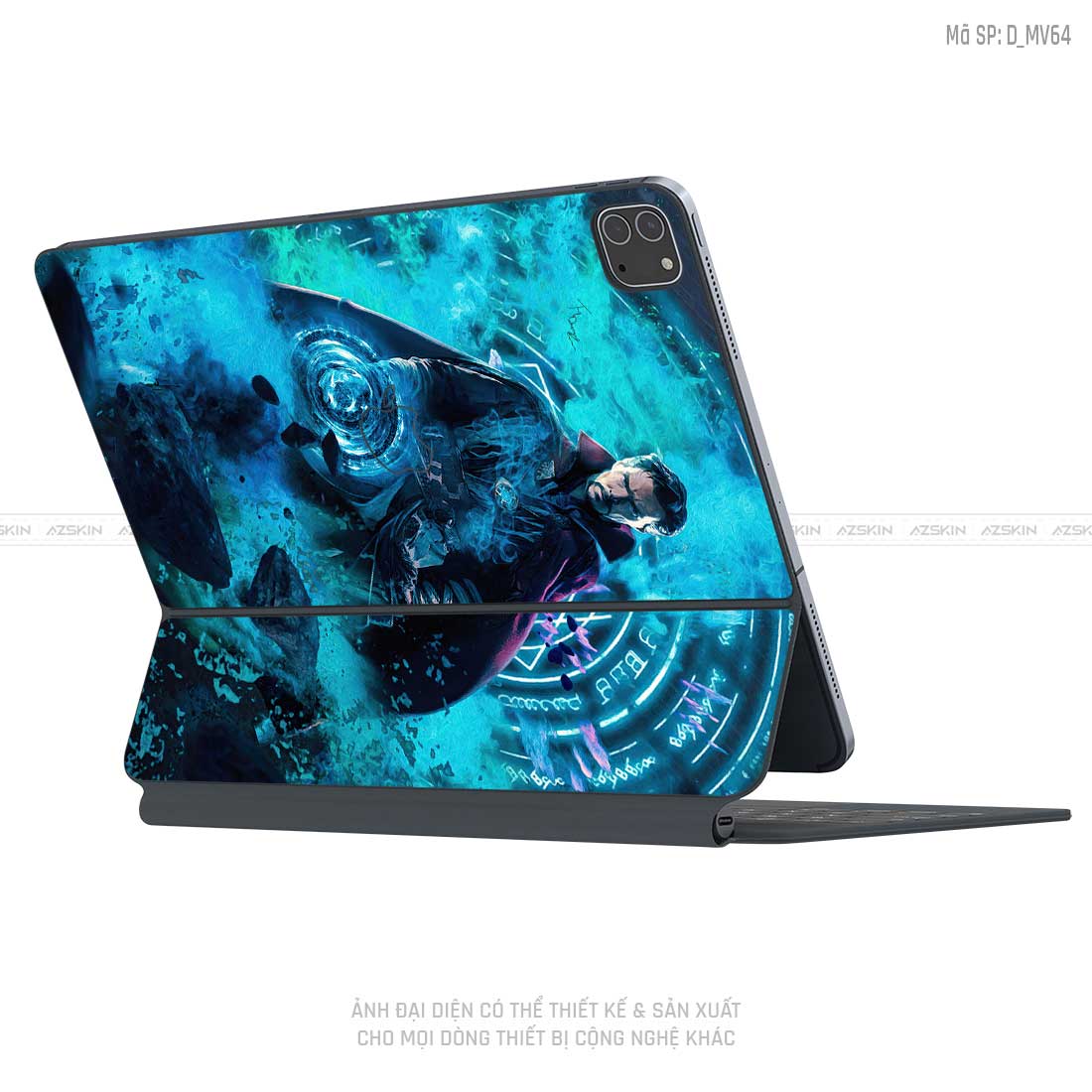 Dán Skin Magic Keyboard Hình Marvel | D_MV64