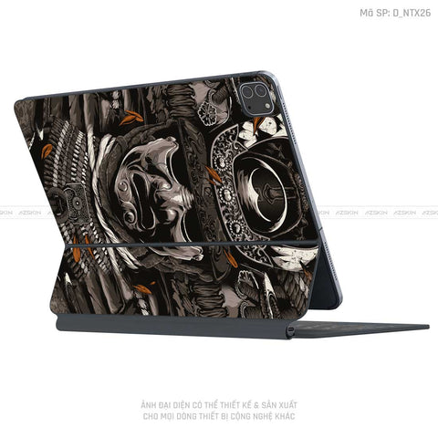 Dán Skin Magic Keyboard Hình Tattoo | D_NTX26