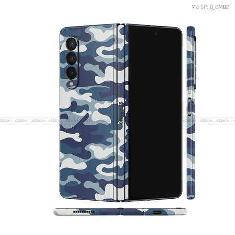 Dán Skin Galaxy Z Fold4 Hình Camo | D_CM02