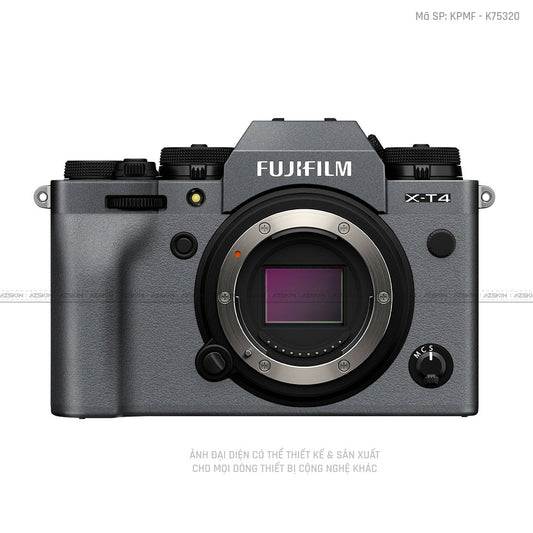 Dán Skin Máy Ảnh Fujifilm Đổi Màu Xám | K75320
