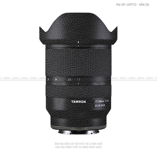 Dán Skin Ống Kính Tamron Vân Da Đen | UVPT13