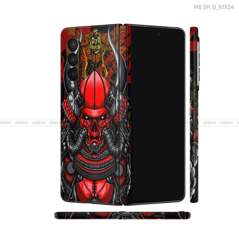 Dán Skin Galaxy Z Fold4 Hình Satan - Samurai | D_NTX24