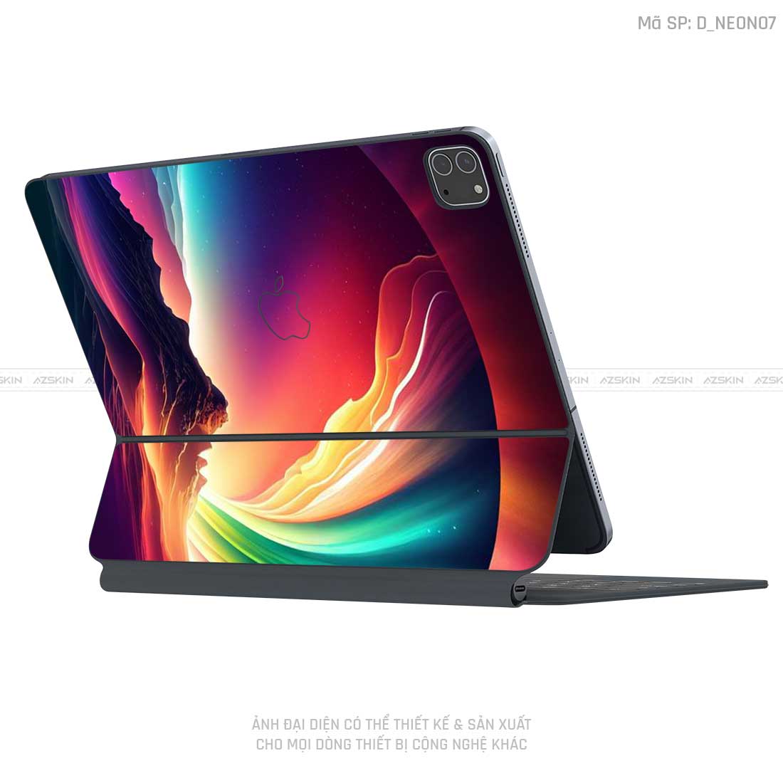 Dán Skin Magic Keyboard Hình Neon | D_NEON07