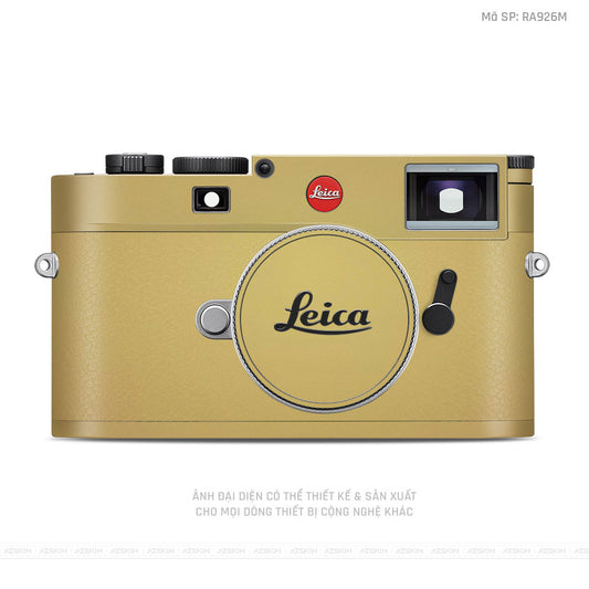 Dán Skin Máy Ảnh Leica Màu Vàng | RA926M