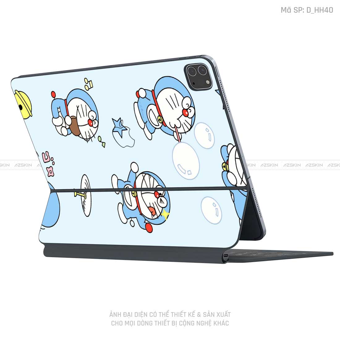 Dán Skin Magic Keyboard Hình Hoạt Hình | D_HH40