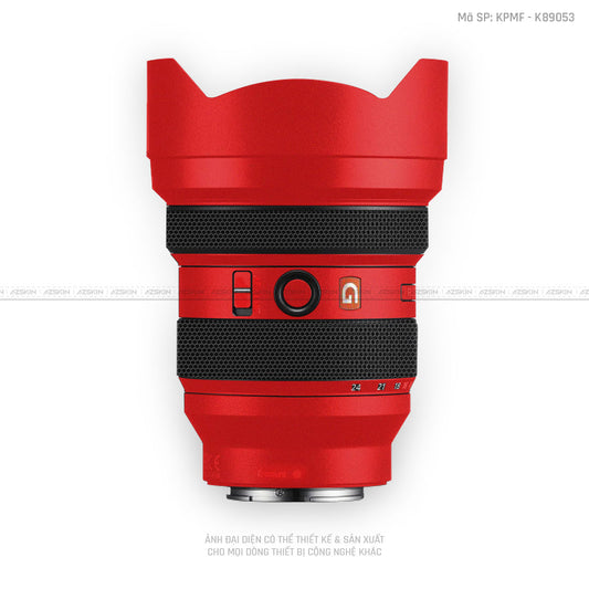 Skin Ống Kính Máy Ảnh Sony Màu Đỏ | K89053