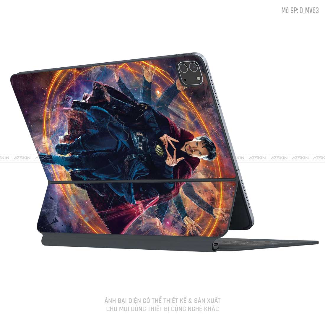 Dán Skin Magic Keyboard Hình Marvel | D_MV63