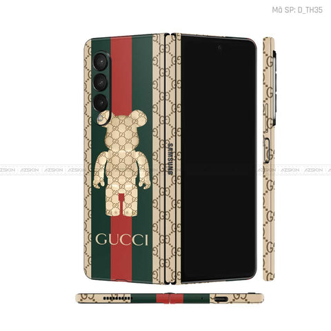 Dán Skin Galaxy Z Fold3 Hình Gucci | D_TH35