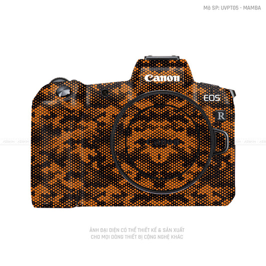 Dán Skin Máy Ảnh Canon Vân Nổi Mamba Cam | UVPT05