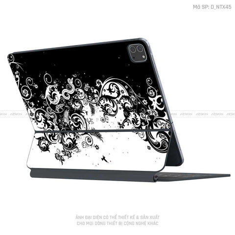 Dán Skin Magic Keyboard Hình Tattoo | D_NTX45