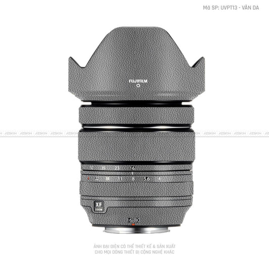 Dán Skin Ống Kính Fujifilm Vân Da XÁm | UVPT13