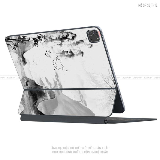 Dán Skin Magic Keyboard Hình Thư Pháp | D_TH15