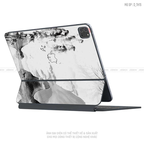 Dán Skin Magic Keyboard Hình Thư Pháp | D_TH15