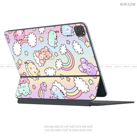 Dán Skin Magic Keyboard Hình Dễ Thương | D_CT40