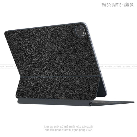 Dán Skin Magic Keyboard Vân Da Đen | UVPT13