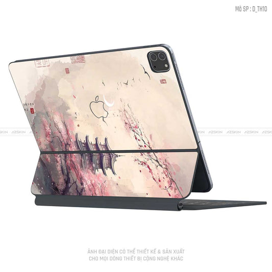 Dán Skin Magic Keyboard Hình Thư Pháp | D_TH10