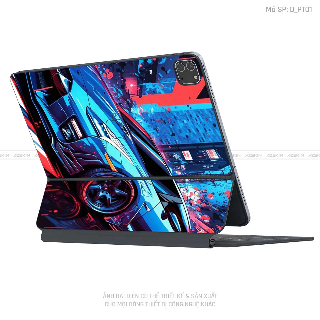 Dán Skin Magic Keyboard Hình Phương Tiện | D_PT01