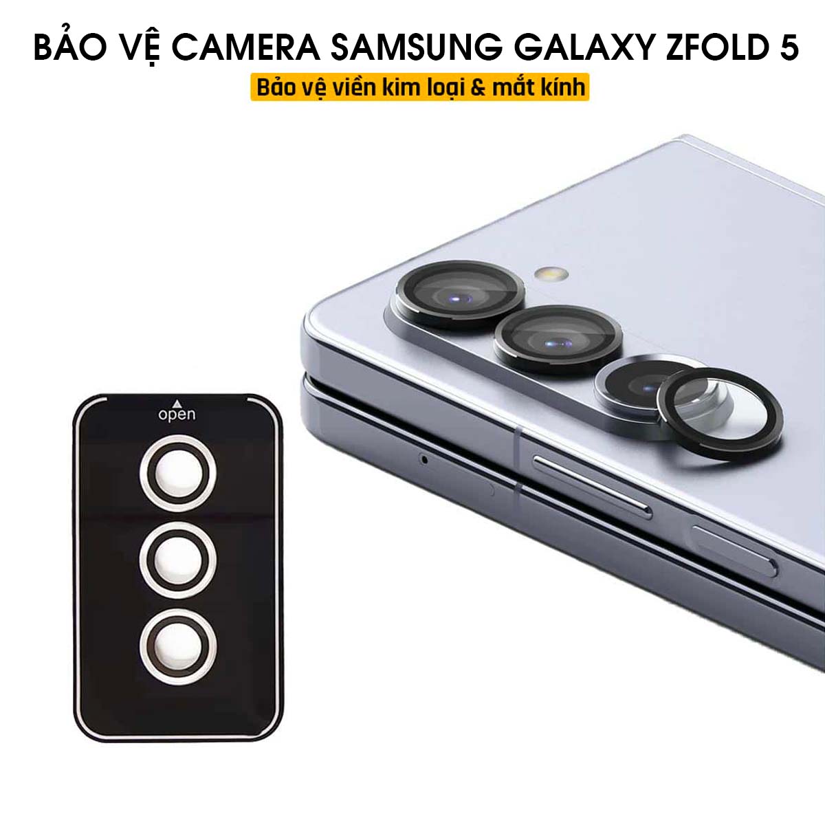 Bộ mắt lens bảo vệ camera Samsung Galaxy Z Fold 5