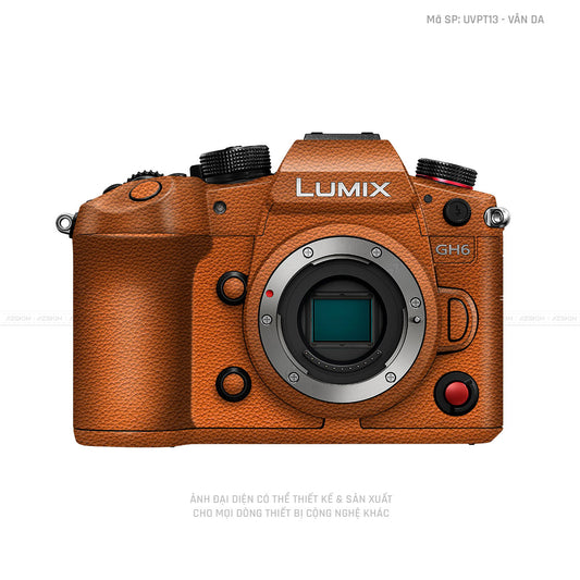 Dán Skin Máy Ảnh Lumix Vân Da Cam | UVPT13