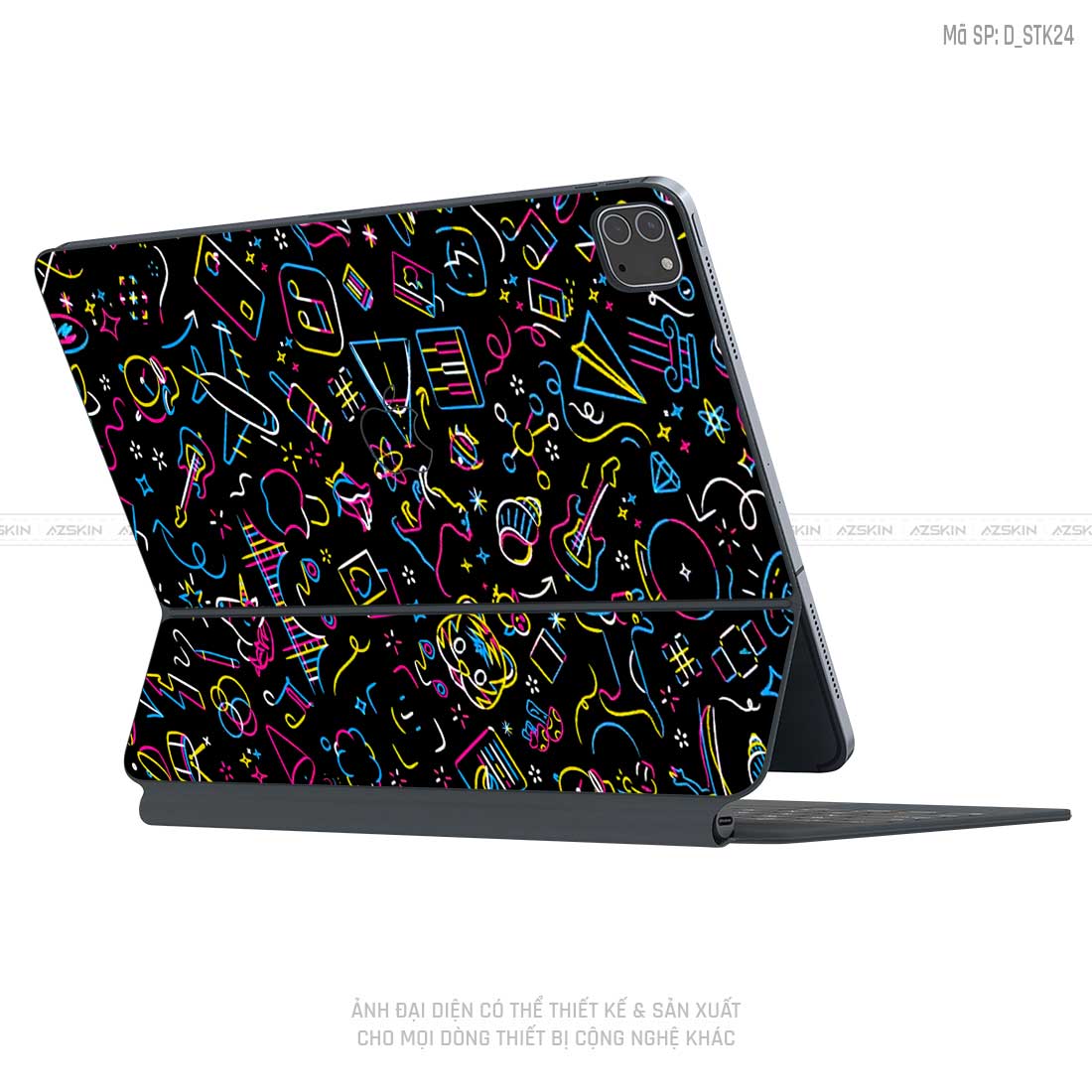 Dán Skin Magic Keyboard Hình Sticker | D_STK24