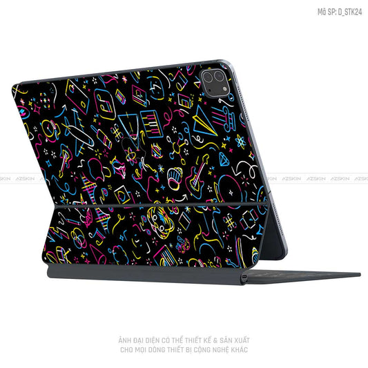 Dán Skin Magic Keyboard Hình Sticker | D_STK24