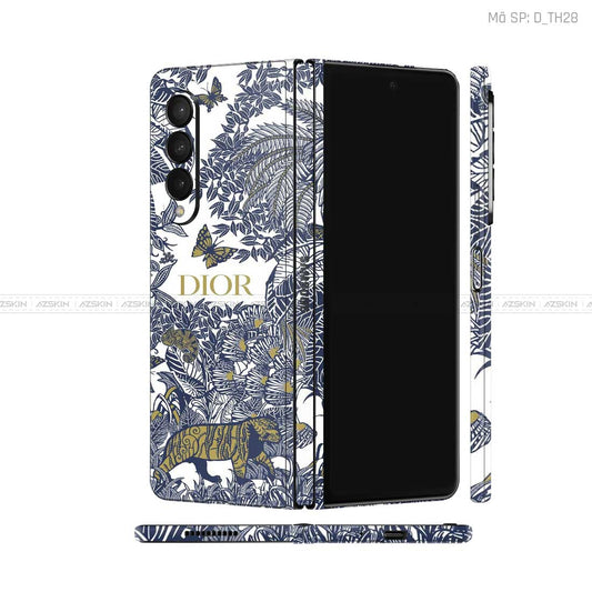 Dán Skin Galaxy Z Fold4 Hình Dior | D_TH28