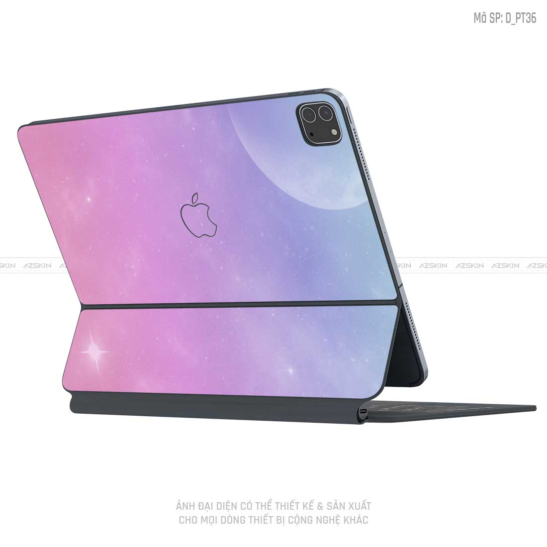 Dán Skin Magic Keyboard Hình Pastel | D_PT36