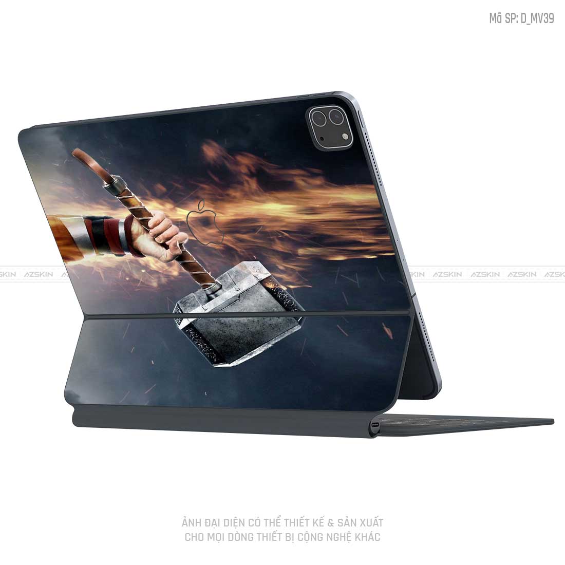 Dán Skin Magic Keyboard Hình Marvel | D_MV39