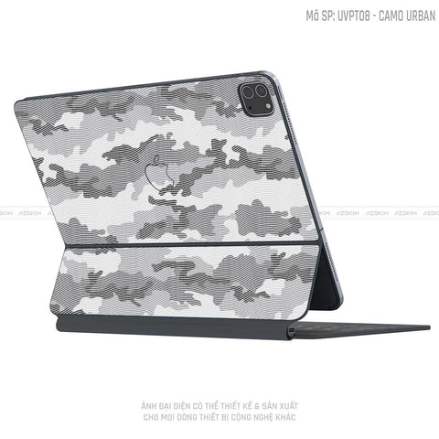 Dán Skin Magic Keyboard Vân Camo Urban White | UVPT08
