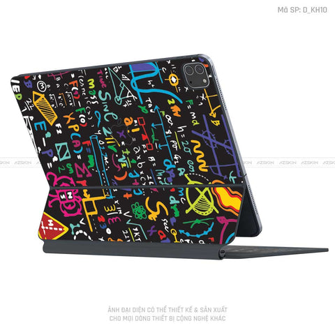 Dán Skin Magic Keyboard Hình Khoa Học | D_KH10