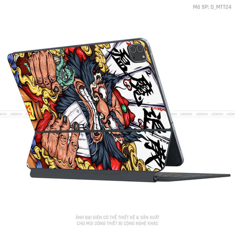 Dán Skin Magic Keyboard Hình Mèo Thần Tài | D_MTT24