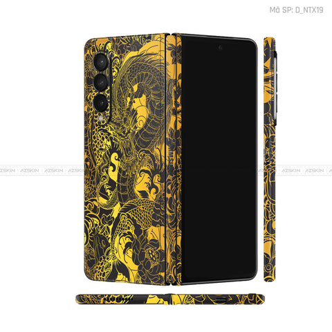 Dán Skin Galaxy Z Fold 6 Hình Tattoo | D_NTX19