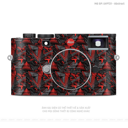 Dán Skin Máy Ảnh Leica Vân Nổi Abstract 01 | UVPT21
