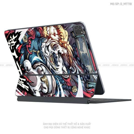 Dán Skin Magic Keyboard Hình Mèo Thần Tài | D_MTT18