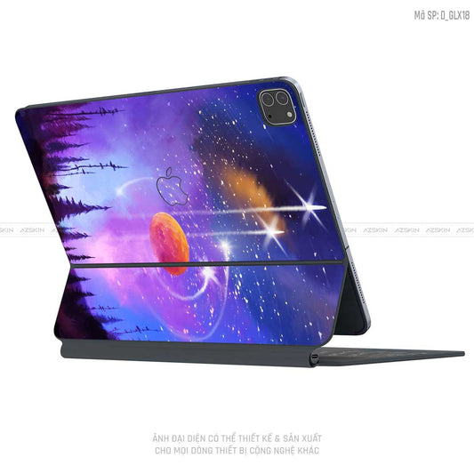Dán Skin Magic Keyboard Hình Galaxy - Space | D_GLX18