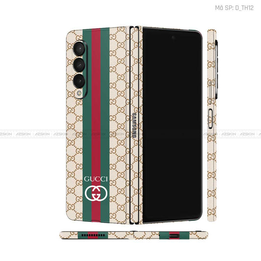 Dán Skin Galaxy Z Fold3 Hình Gucci | D_TH12