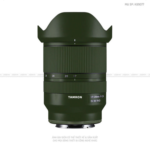 Dán Skin Ống Kính Tamron Đổi Màu Xanh | K89077