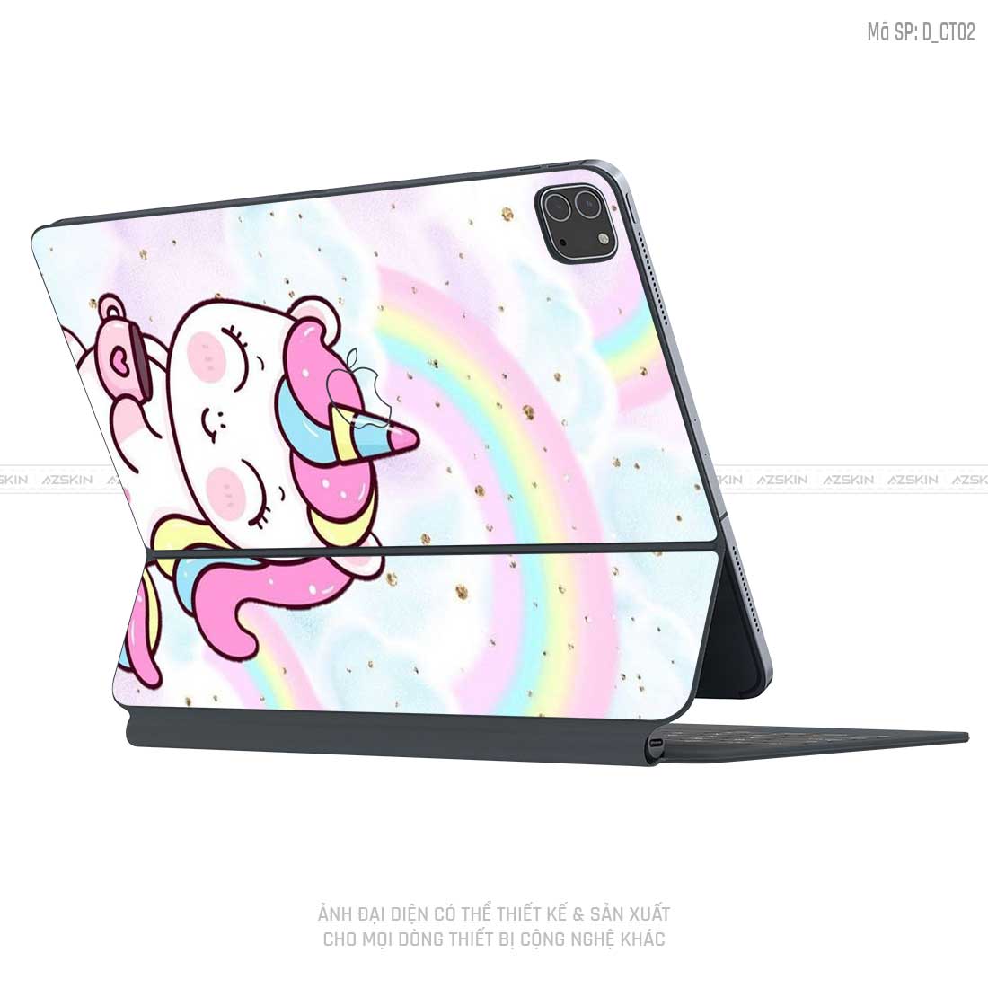 Dán Skin Magic Keyboard Hình Dễ Thương | D_CT02