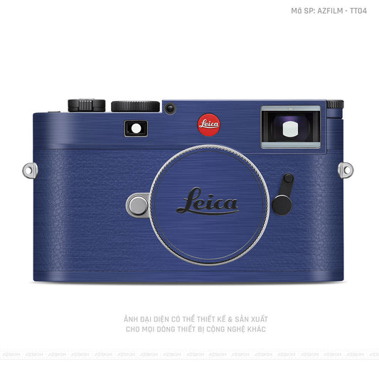 Dán Skin Máy Ảnh Leica Vân Titan Xanh | AZFILM - TT04