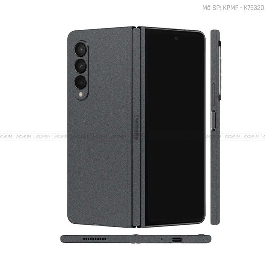 Dán Skin Galaxy Z Fold3 Đổi Màu Xám Metallic | KPMF - K75320