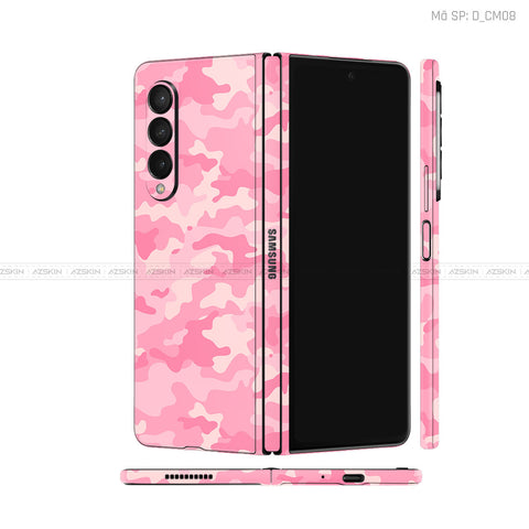 Dán Skin Galaxy Z Fold4 Hình Camo | D_CM08